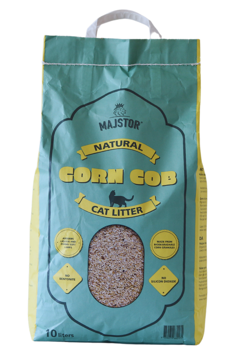 Naturligt kattströ - Corn Cob