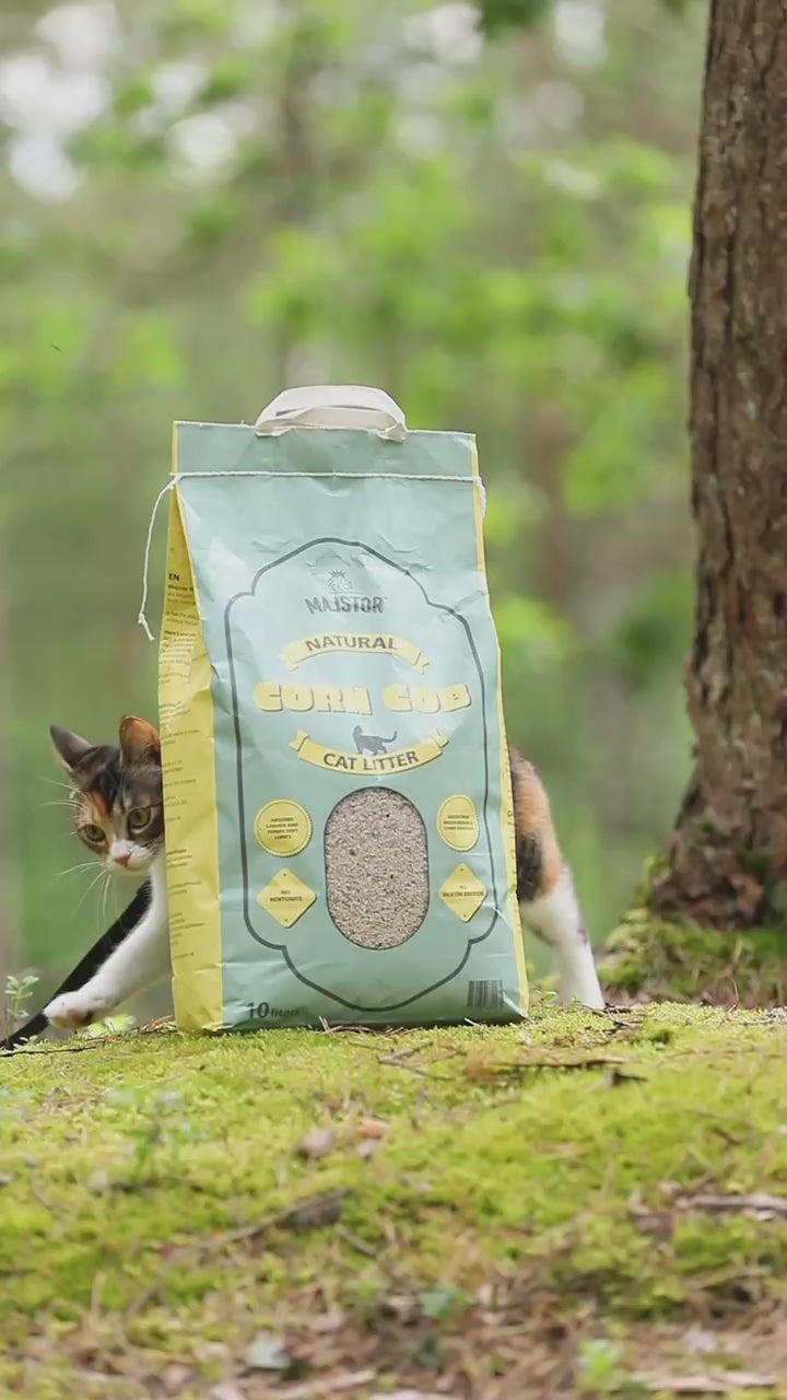 Naturligt kattströ - Corn Cob